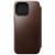 Nomad Horween Rustic Brown Leather Folio Case - For iPhone 15 Pro Max 2
