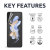Olixar Two Pack Film Screen Protectors - For Samsung Galaxy Z Flip5 4
