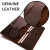 Olixar Dark Coffee Genuine Leather Universal Pouch & Wallet Case 2