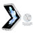 Olixar Clear Glitter Case - For Samsung Galaxy Z Flip5 4