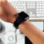 LoveCases Black Gel Strap - For Apple Watch SE 2022 44mm 5