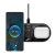 Baseus 20W Black Digital LED Display Dual Wireless Charger Pad - For Nothing Phone (1) 6