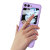 Olixar Purple Ring Case with Built-In Glass Screen Protector - For Samsung Galaxy Z Flip5 5