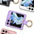 Olixar Purple Ring Case with Built-In Glass Screen Protector - For Samsung Galaxy Z Flip5 7