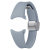 Official Samsung Blue D-Buckle Hybrid Eco-Leather Band (S/M) - For Samsung Galaxy Watch 6 2