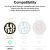 Ringke Black Stainless Steel Bezel Styling - For Samsung Galaxy Watch 6 40mm 3