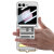 Olixar White Strap Case with Inbuilt Screen Protector - For Samsung Galaxy Z Flip5 4