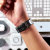 Lovecases Black Glitter TPU Apple Watch Straps - For Apple Watch Series 9 45mm 6