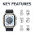 Olixar Glass Screen Protector with Installation Frame - For Apple Watch Ultra 2 3