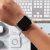 LoveCases Silver Glitter Gel Watch Straps - For Apple Watch Ultra 2 4