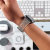 LoveCases Silver Glitter Gel Watch Straps - For Apple Watch Ultra 2 5
