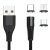 Maxlife 1m Magnetic 3-in-1 USB to USB-C, Lightning & Micro USB Cable 5