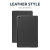 Olixar Black Eco-Leather Stand Case - For Samsung Galaxy Tab A9 4