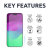 Olixar Two Pack Tempered Glass Screen Protectors - For iPhone 15 Pro Max 2