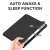 Olixar Eco-Leather Black Stand Case with S Pen Holder - For Samsung Galaxy Tab S9 FE Plus 4