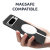 Olixar Black Eco-Leather MagSafe Ring Stand Case - For Google Pixel 8 Pro 4