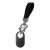 Olixar Black Eco-Leather Loop Keyring with Horseshoe Buckle - For Samsung Galaxy SmartTags 4