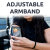 Olixar Running & Fitness Armband Black Holder - For OnePlus Open 5