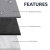 Olixar Grey Sleeve - For Samsung Galaxy Tab S9 FE Plus 3