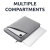 Olixar Grey Sleeve - For Samsung Galaxy Tab S9 FE Plus 4