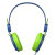 Havit Blue & Green Wired On-Ear Headphones 4