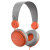 Havit Grey & Orange Wired On-Ear Headphones 3