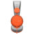 Havit Grey & Orange Wired On-Ear Headphones 5