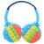 Vybe Blue Fidget Popper Wireless On-Ear Headphones For Kids 3