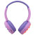 Vybe Purple Fidget Popper Wireless On-Ear Headphones For Kids 2