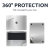 Olixar Full Cover Grey PVC Protective Skin -  For MacBook Pro 14" 2023 M3 Chip 3
