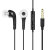 Official Samsung Black 3.5mm Wired Earphones with Acoustic Seal - For Samsung Galaxy Tab A9 2