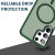 Olixar Green Frosted MagSafe Case - For Samsung Galaxy S24 Ultra 4