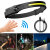 Rechargeable 1200mAh Black LED Head Torch with Motion Sensor 3