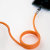Dudao 120W 1m Orange Rotating USB-C to USB-C Cable 2