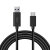 Olixar Black 3m USB-A to USB-C Charge & Sync Cable - For Samsung Galaxy S23 FE 2