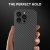 Olixar Black SlimAir Carbon Fibre Case - For iPhone 15 3