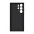 Official Samsung Black Vegan Leather Case - For Samsung Galaxy S24 Ultra 3