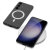 Olixar Grey Vegan Leather MagSafe Case - For Samsung Galaxy S24 Plus 4