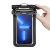 Spigen Two Pack Universal Waterproof Phone Pouches with Lanyard - Black 2