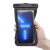 Spigen Two Pack Universal Waterproof Phone Pouches with Lanyard - Black 5