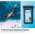 Spigen Two Pack Universal Waterproof Phone Pouches with Lanyard - Black 8