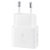 Official Samsung 25W White USB-C EU Super Fast Mains Charger with 1m USB-C Cable - For Samsung Galaxy S24 Plus 3