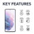 Olixar Two Pack Tempered Glass Screen Protectors - For Samsung Galaxy S22 Plus 2