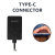 Olixar Black Ultra-Thin USB-C 10W Wireless Charger Adapter - For Samsung Galaxy A05s 2