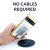 Olixar 15W Wireless Charger Pad & USB-C Wireless Charger Adapter - For Samsung Galaxy A15 3