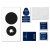 Olixar Matte Black Skin - For Apple AirTags 2