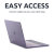 Olixar ToughGuard Crystal Clear Hard Case - For MacBook Air 13" 2024 M3 Chip 2