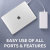 Olixar ToughGuard Crystal Clear Hard Case - For MacBook Air 13" 2024 M3 Chip 4